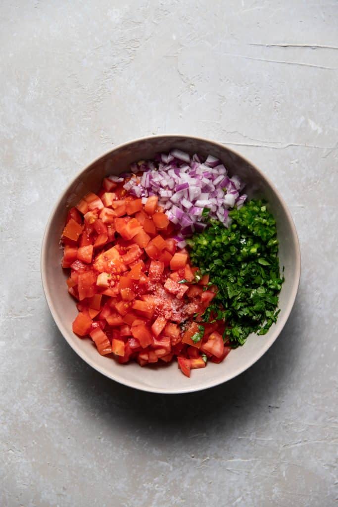pico de gallo salsa