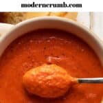 tomato basil soup modern crumb recipe