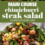 chimichurri steak salad
