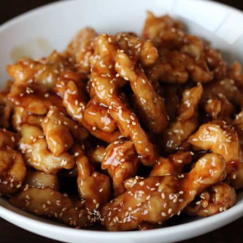 Honey Sesame Chicken - Modern Crumb