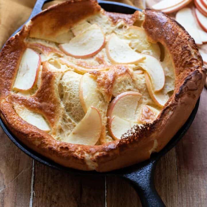 Cinnamon Apple Dutch Baby