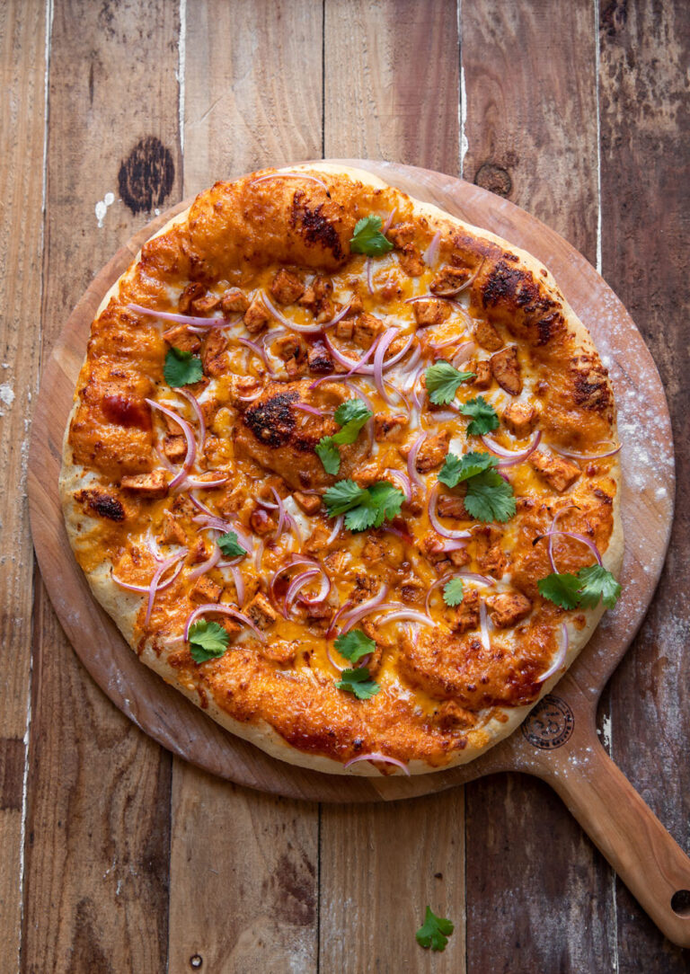 The Best Ever Homemade Bbq Chicken Pizza - Modern Crumb