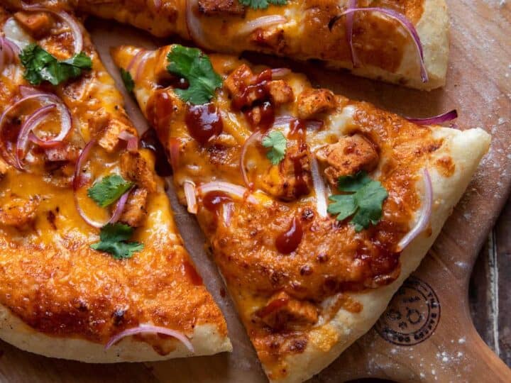 The Best Cast Iron Skillet Pizza (30 Minute) - Modern Crumb