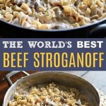 Best creamy beef stroganoff