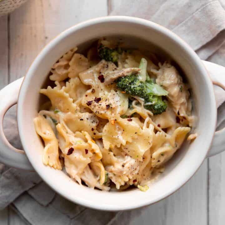 Broccoli Chicken Cheese Pasta Modern Crumb