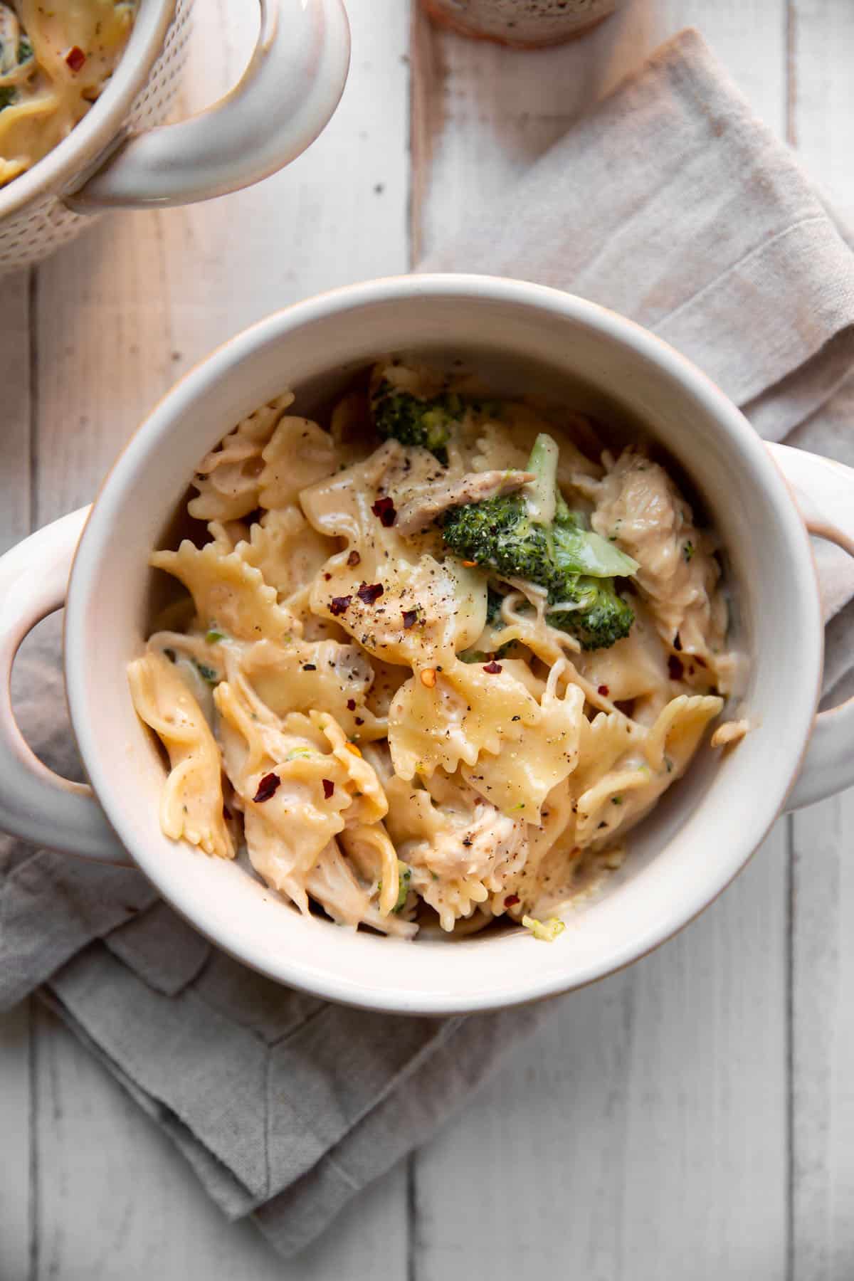 Broccoli Chicken Cheese Pasta Modern Crumb