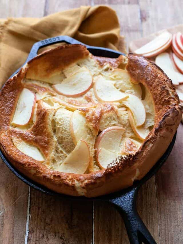 Making My Great Grandmas Famous Apple Dutch Baby