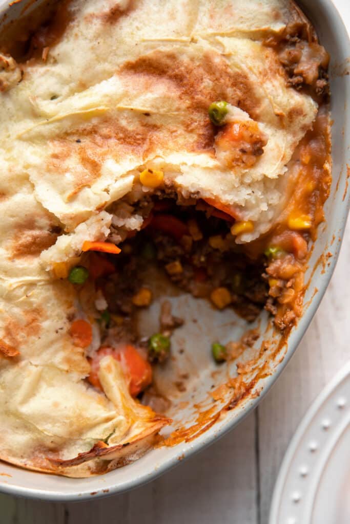 Easy Ground Beef Shepherd's Pie - Modern Crumb