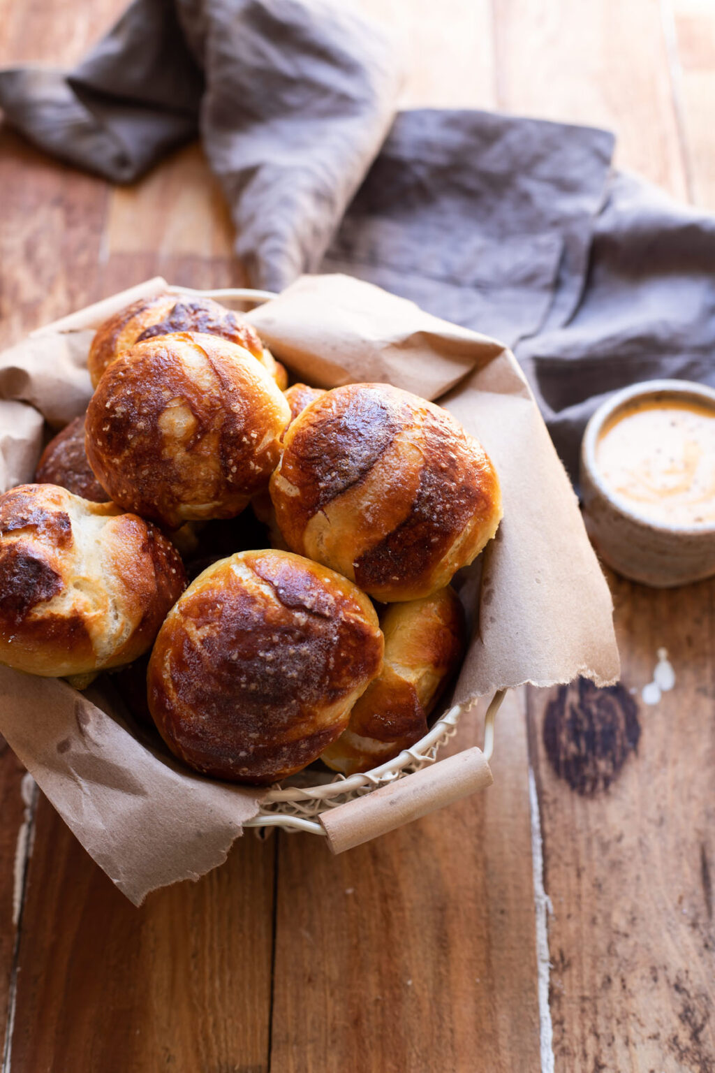 Soft Pretzel Balls And Beer Cheese Modern Crumb
