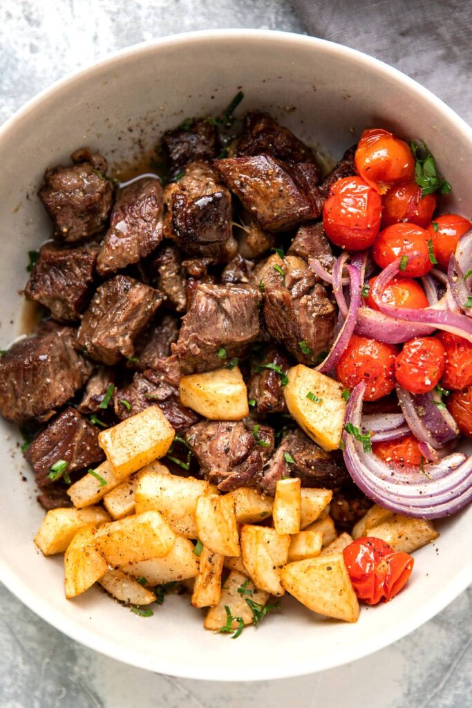 Steak & Potatoes Meal Prep Bowls - Jar Of Lemons