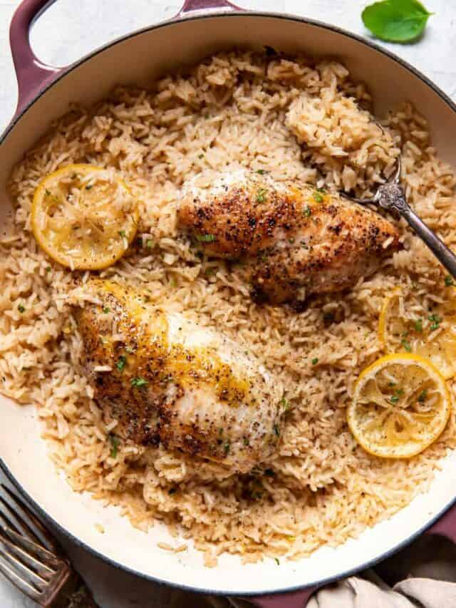 How To Make Lemon Chicken and Rice