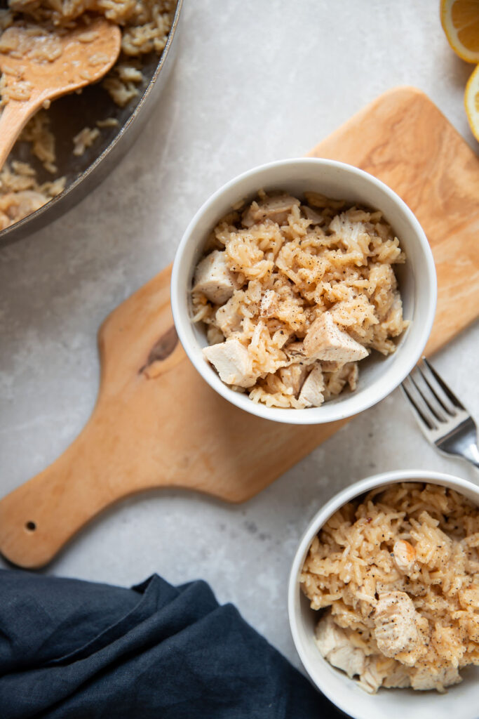 one pot lemon chicken and rice