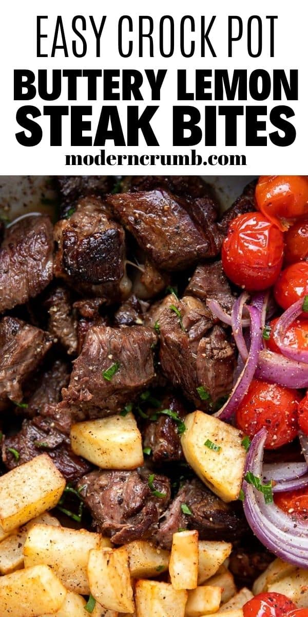 steak bites with potatoes