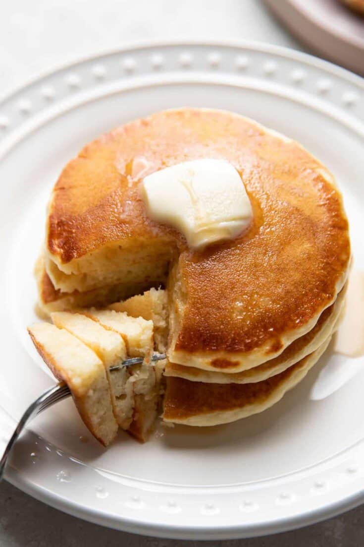 Best Buttermilk Pancakes (Homemade) - Modern Crumb