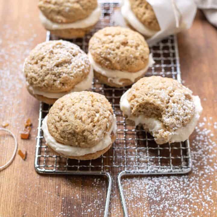 easy whoopie pie recipe with cinnamon and ginger