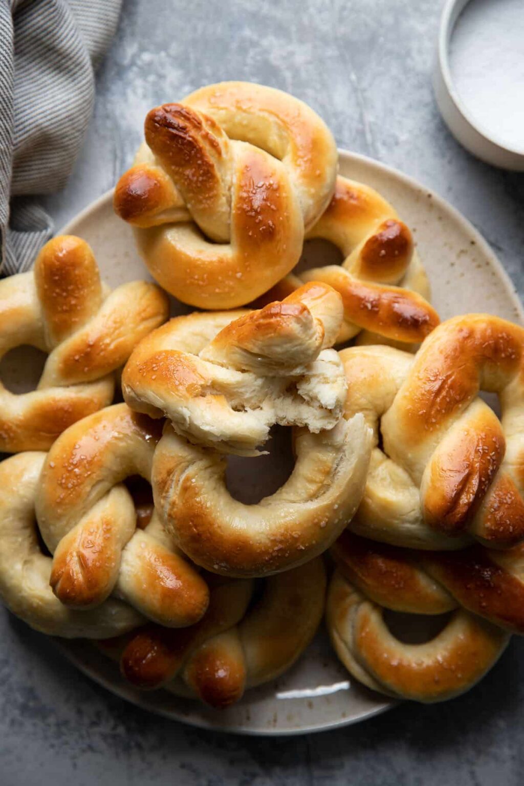 Buttery Soft Pretzels Without Baking Soda - Modern Crumb