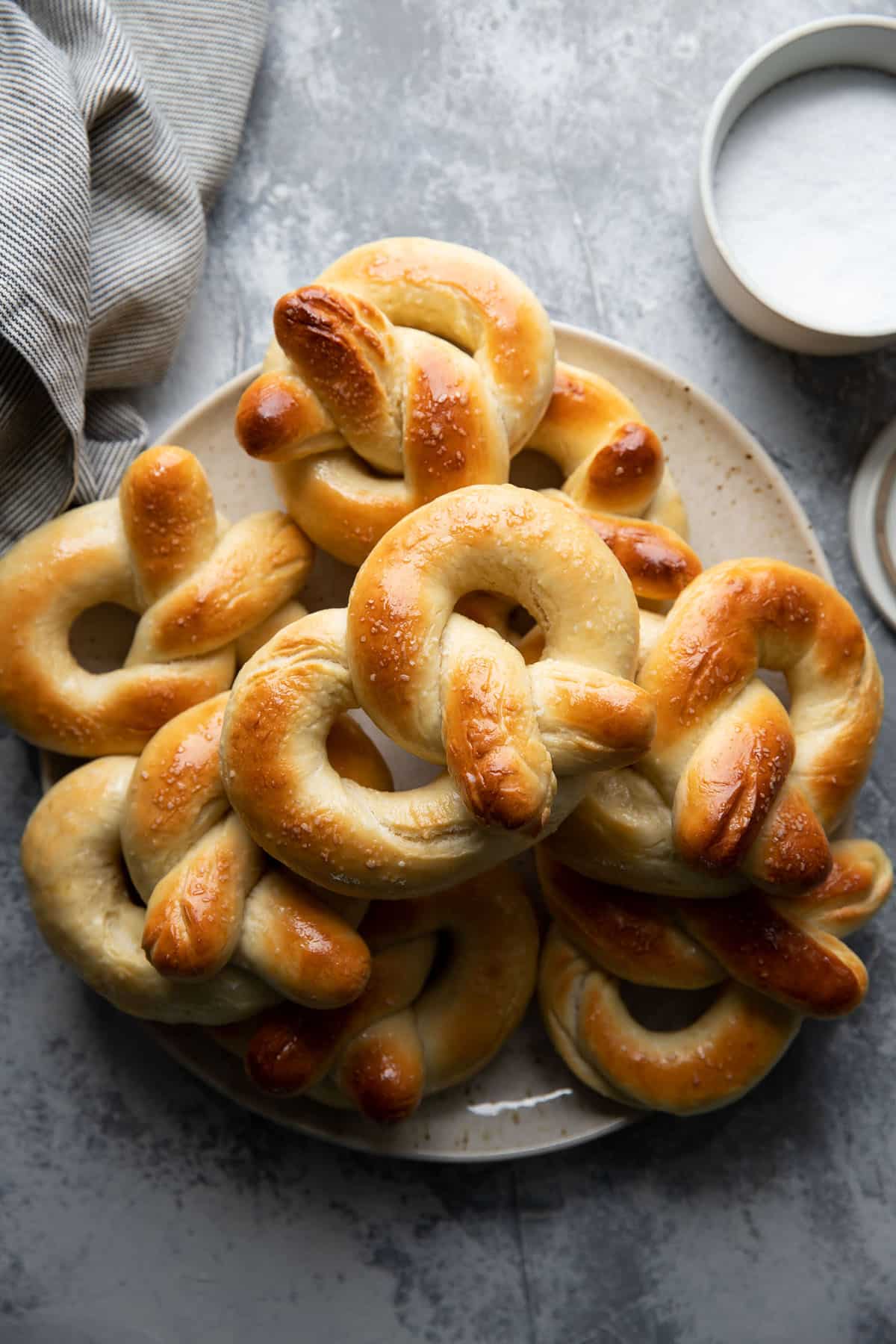 Buttery Soft Pretzels Without Baking Soda - Modern Crumb