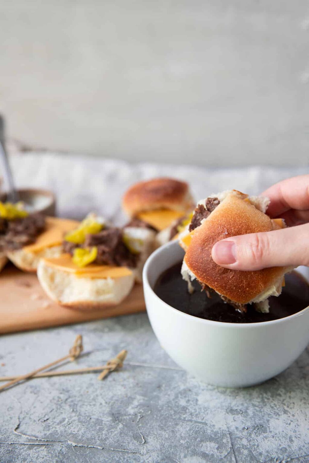 Instant Pot Pepperoncini Pot Roast Sliders Modern Crumb