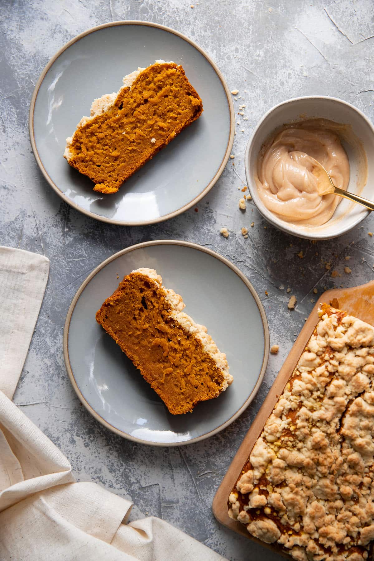 Pumpkin Loaf With Pie Crust Crumble Modern Crumb