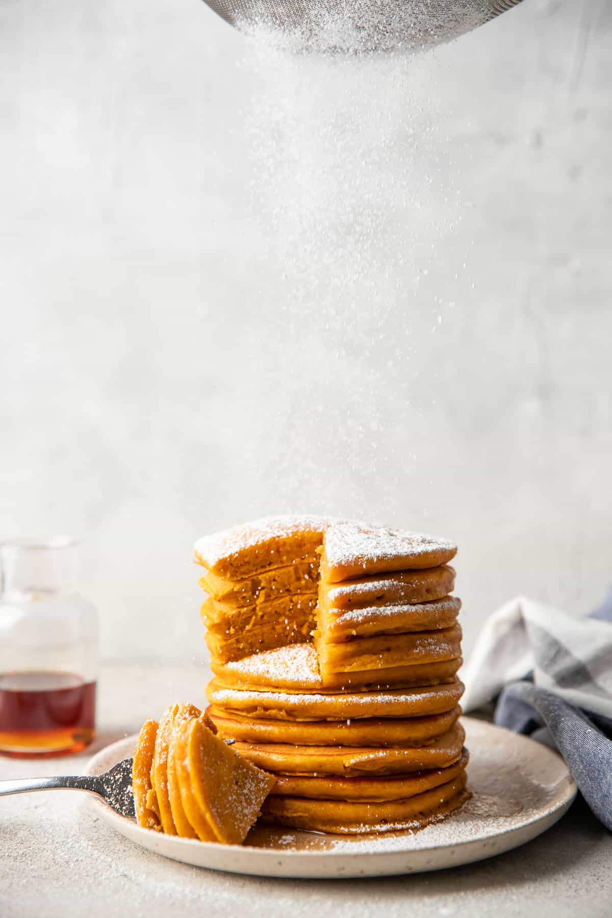 pumpkin pancakes.