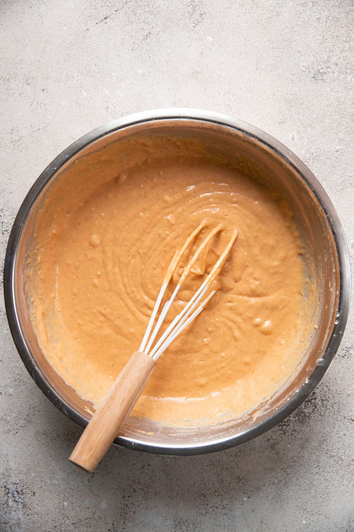 pumpkin pancake batter