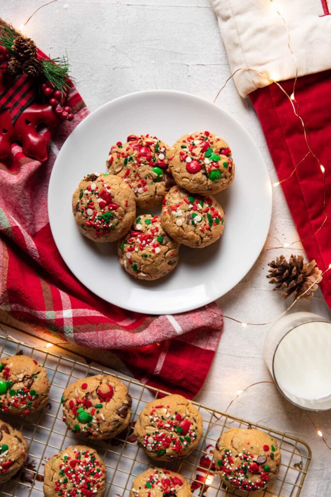 christmas monster cookies