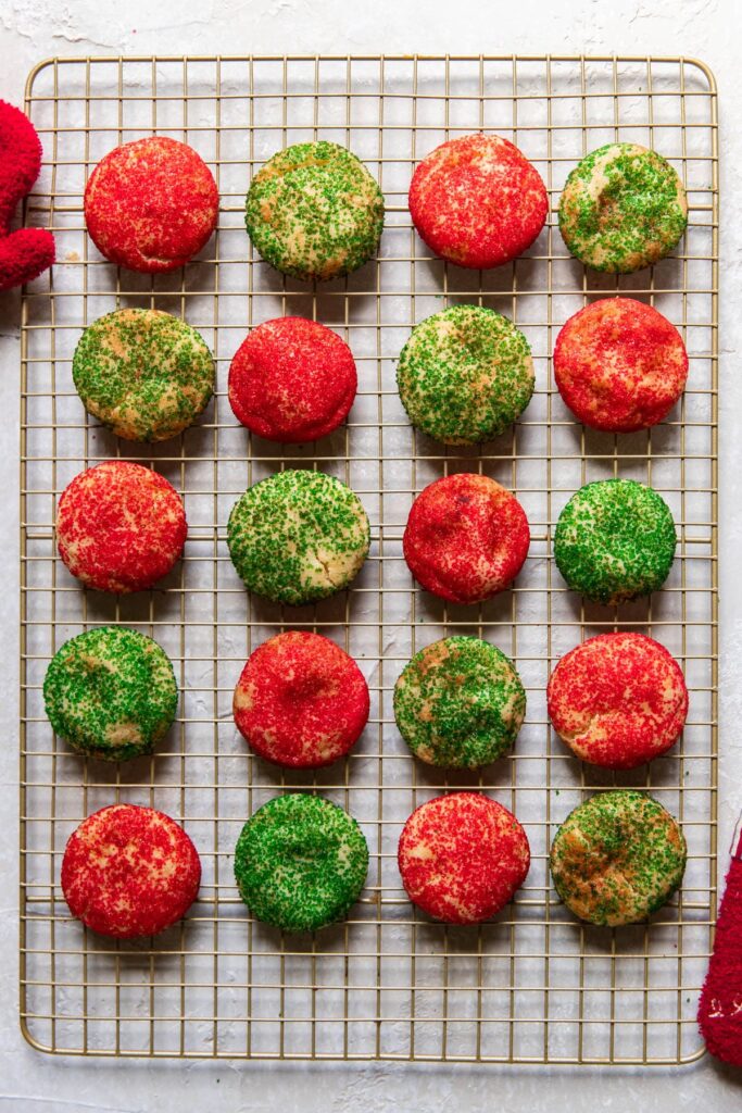 christmas snickerdoodle cookies