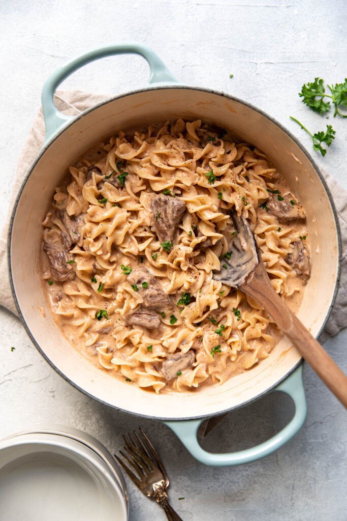 World's Best Beef Stroganoff With Sour Cream Modern Crumb