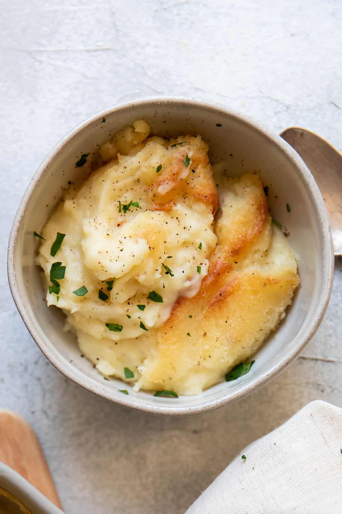 The Best Creamiest Baked Mashed Potatoes Modern Crumb