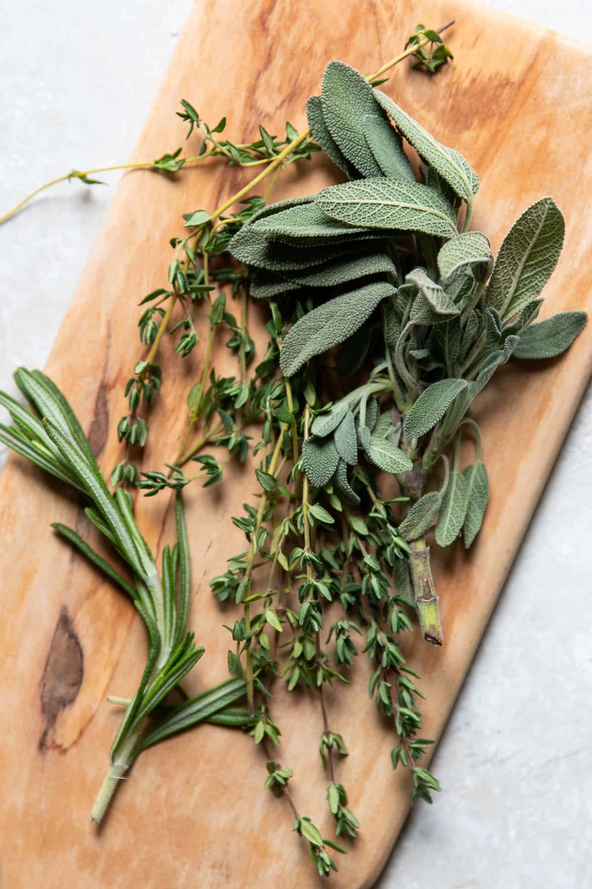 sage rosemary and thyme herbs