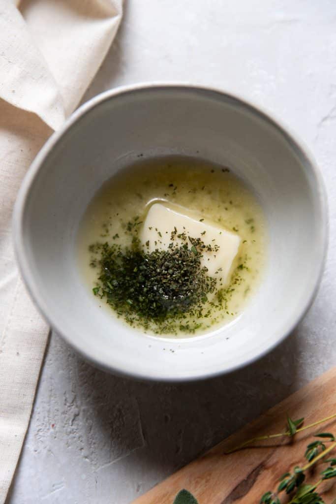 herb butter rolls