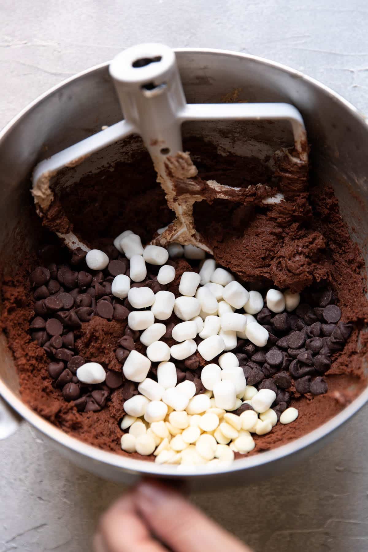 chocolate cookie batter