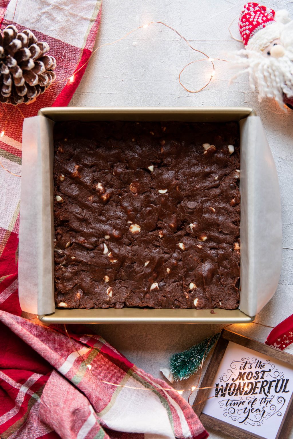 Triple Chocolate Hot Cocoa Cookie Bars Modern Crumb