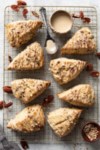 Maple Pecan Scones - Modern Crumb