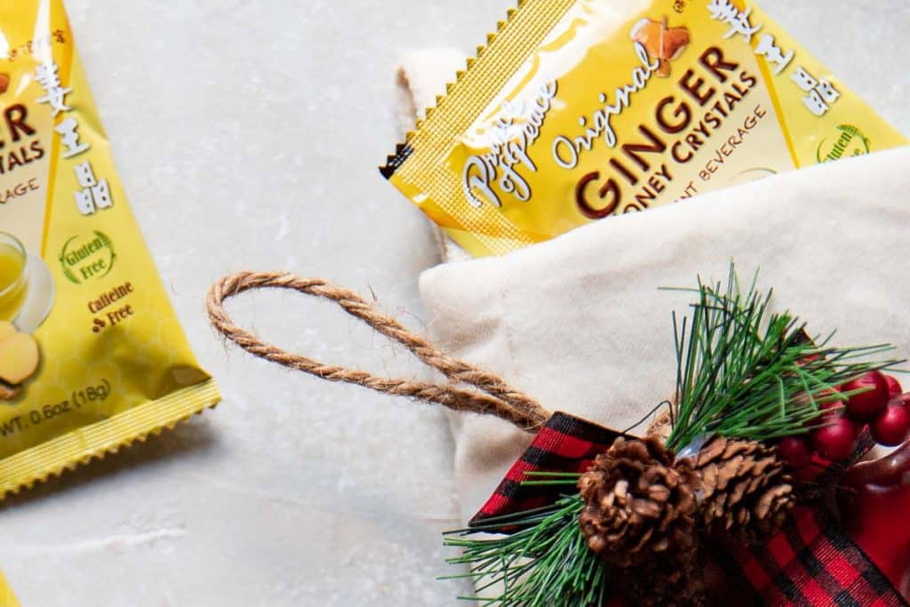 ginger tea packet