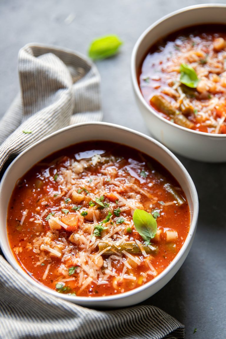 Minestrone Soup - Modern Crumb