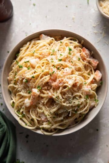 Shrimp Scampi Without Wine - Modern Crumb