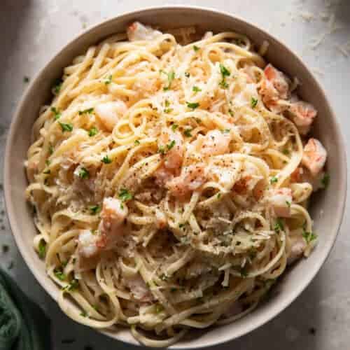 Shrimp Scampi Without Wine - Modern Crumb