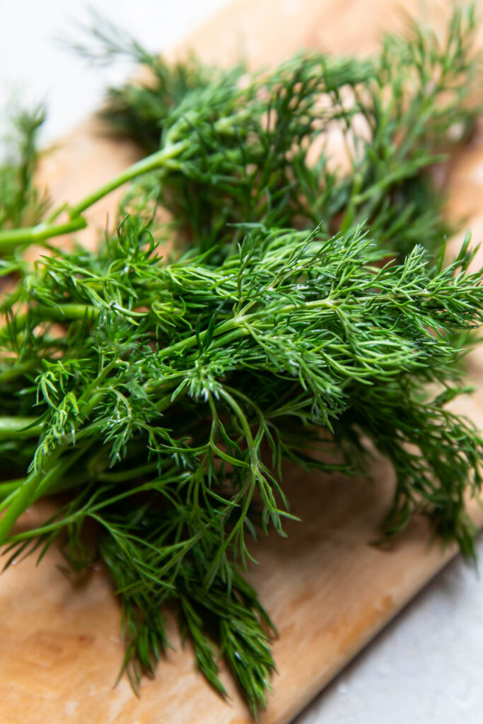 Fresh dill.