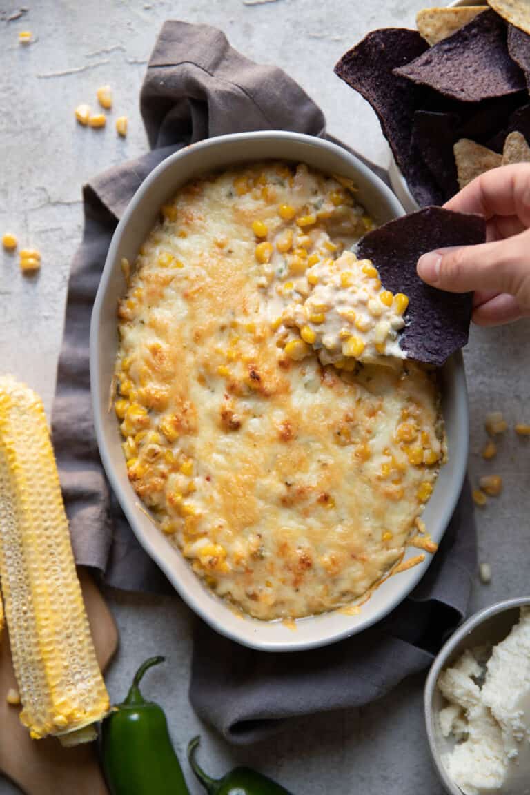 Bubbly Hot Mexican Street Corn Dip (Best Ever Elote Dip Recipe ...