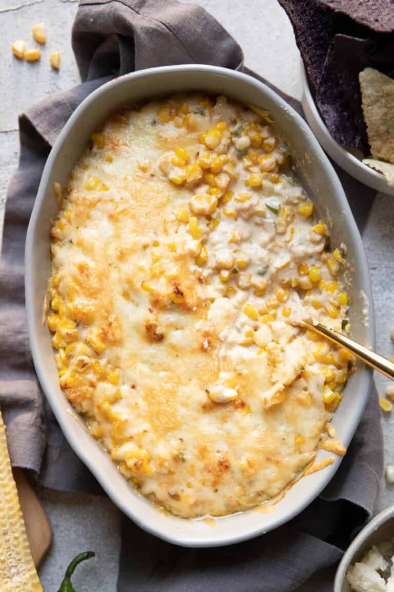 Bubbly Hot Mexican Street Corn Dip (Best Ever Elote Dip Recipe ...