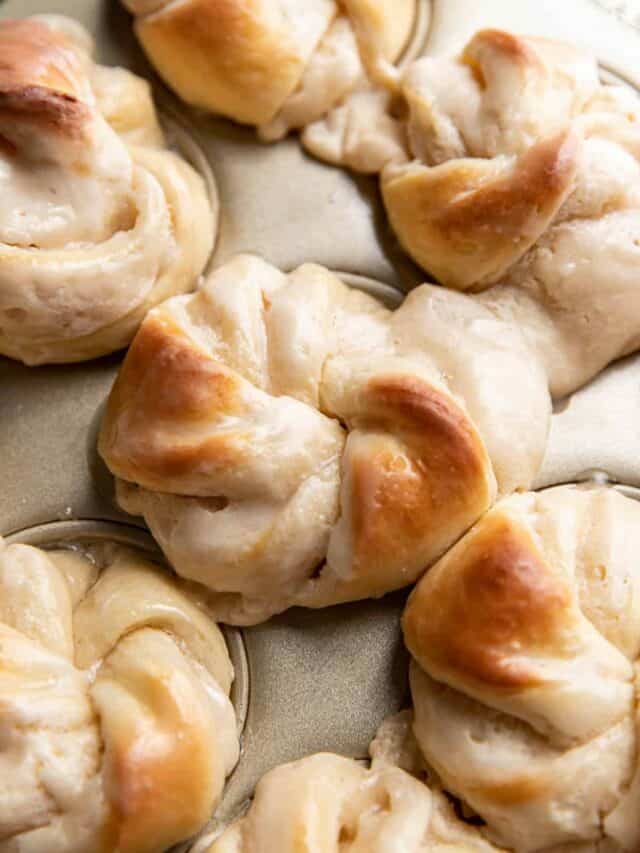 Twisty Sweet Cream Cheese Pastry Muffins