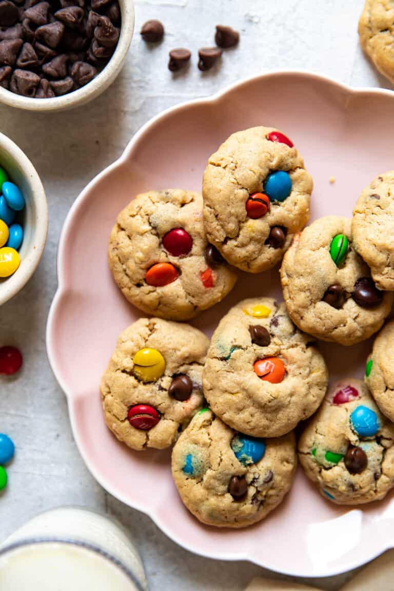 Peanut Butter Monster Cookies - Modern Crumb