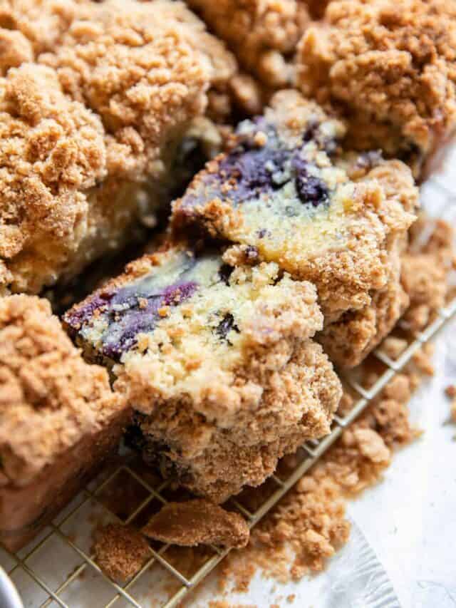 Super Soft Blueberry Coffee Cake