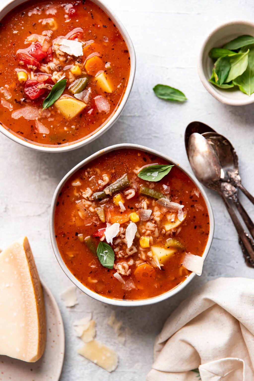 Homemade Alphabet Soup Modern Crumb