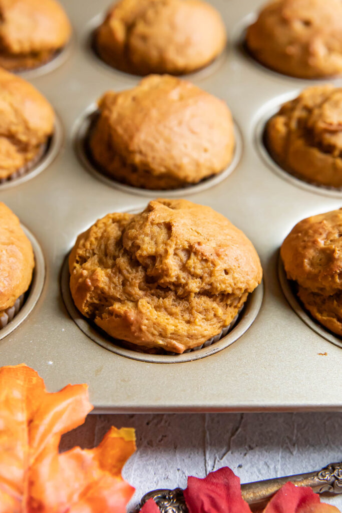 The Best Pumpkin Muffins Modern Crumb   Best Pumpkin Muffins 05 683x1024 