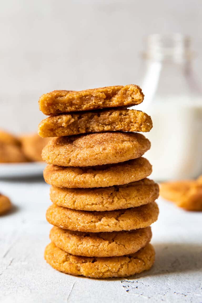 Pumpkin Spice Snickerdoodles - Modern Crumb