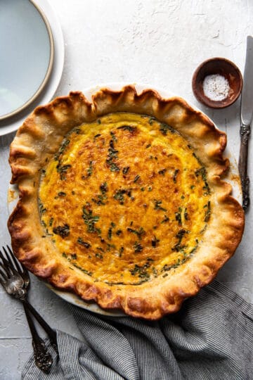 Mom's Basic Quiche Recipe - Modern Crumb