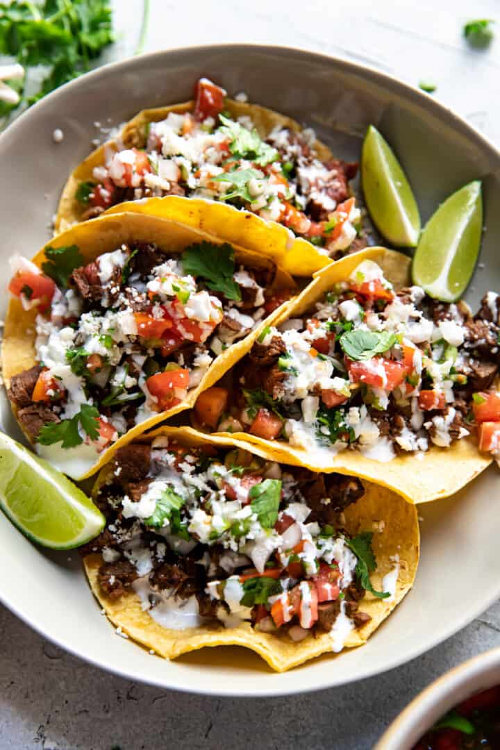 Carne Asada Tacos - Modern Crumb