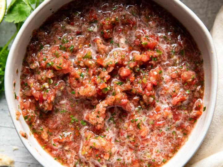 Salsa Fresca (Fresh Tomato Salsa)